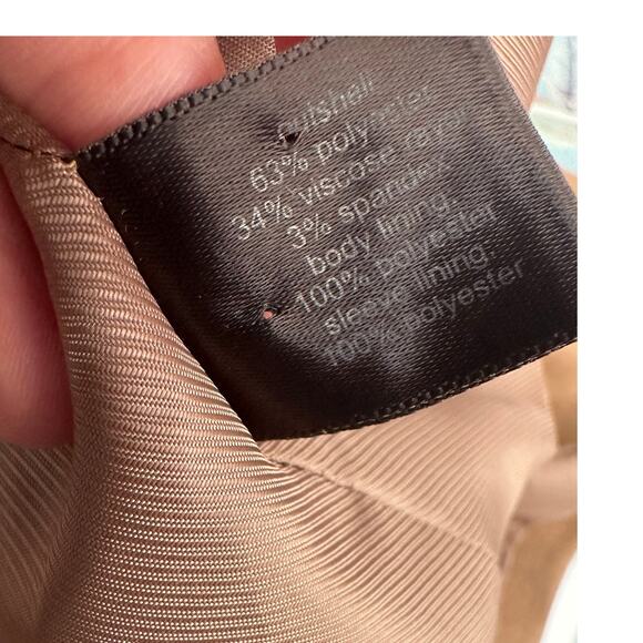 The Limited brown 2 button blazer size small - Picture 4 of 10